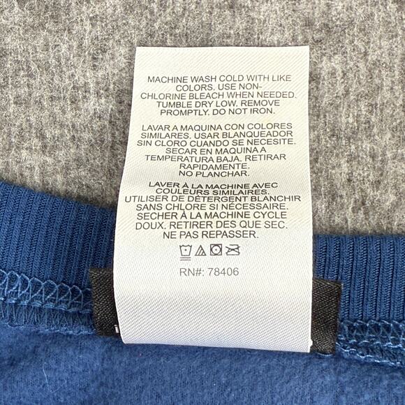 Harry Potter Ravenclaw Fleece Sweatshirt Women's Small Blue Wizarding World - Picture 8 of 9